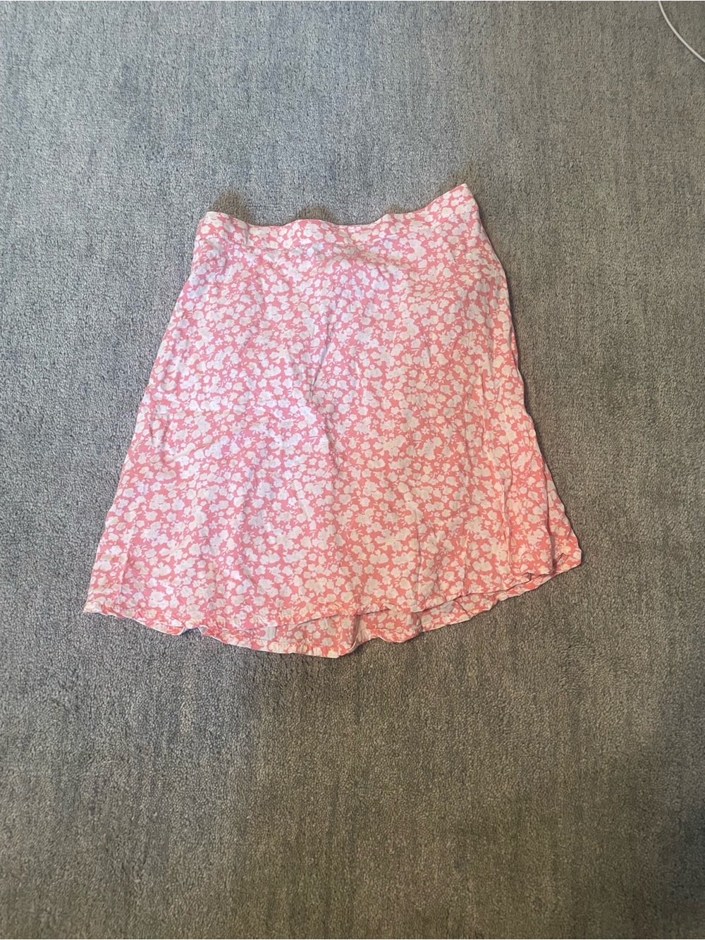 Billabong Pink Floral Circle Skirt